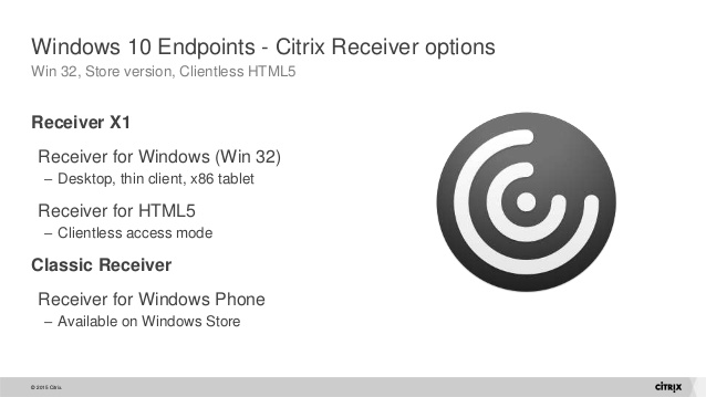 Citrix receiver for windows 10 64 bit